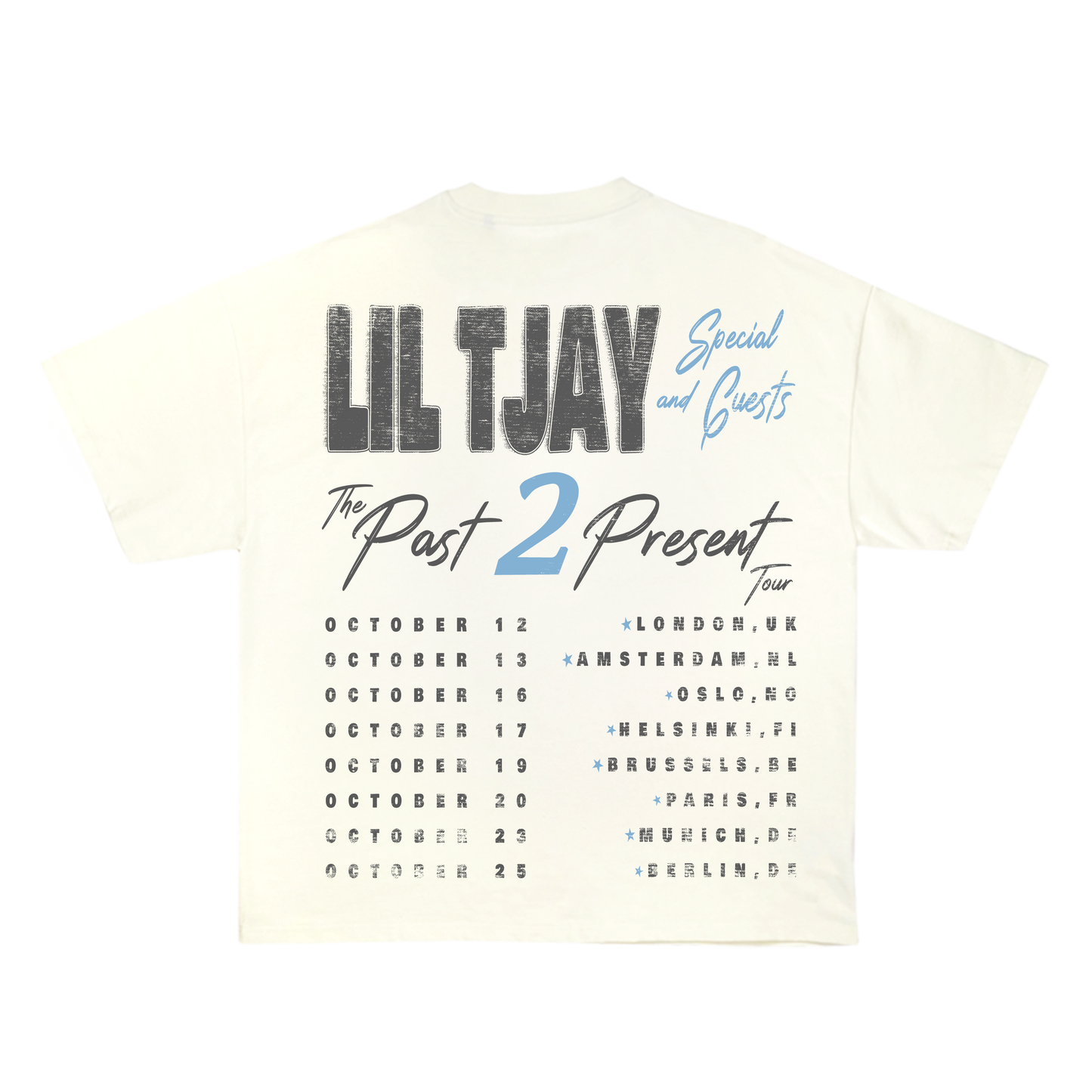 Past 2 Present- White Tee