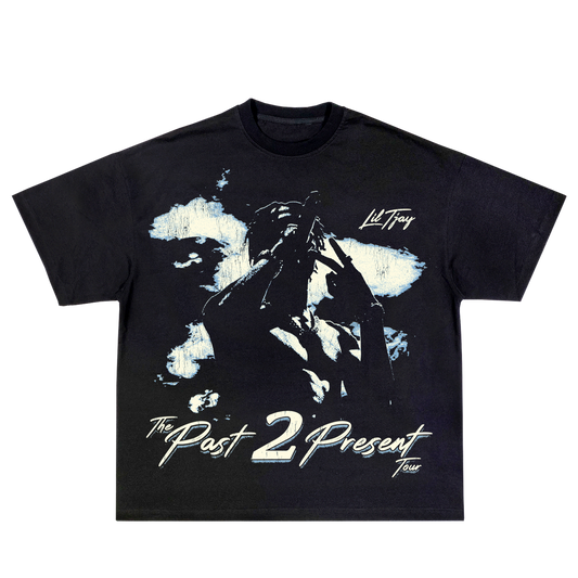 Past 2 Present- Black Tee