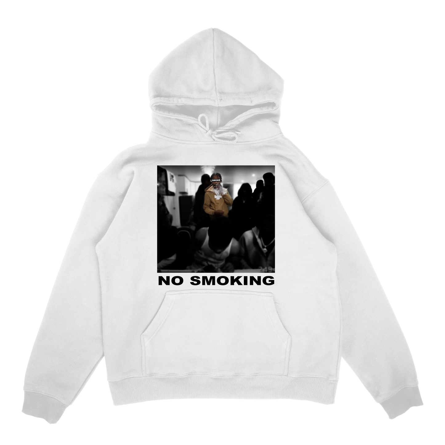 "No Smoking Indoors" Hoodie