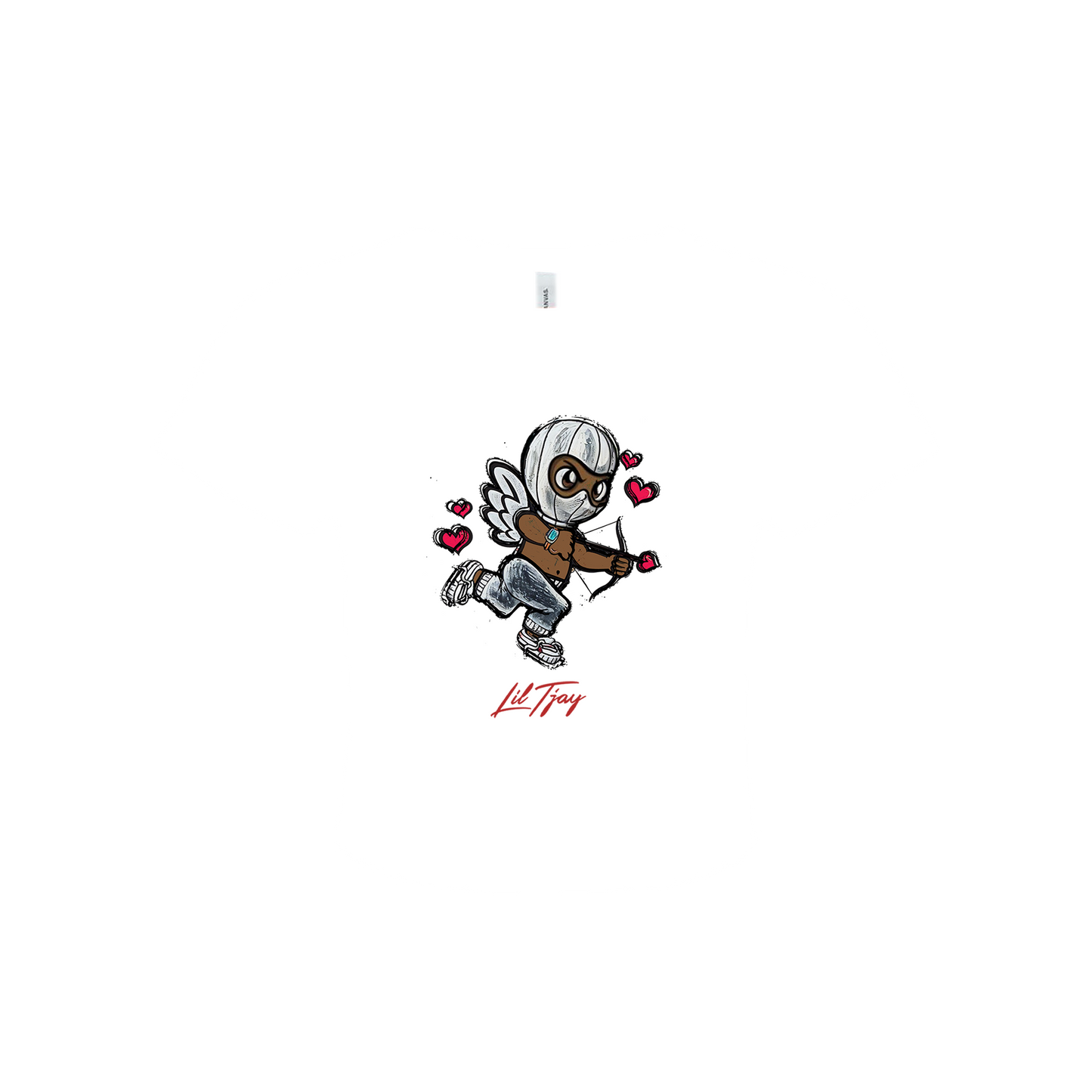 "Cupid Trench Kid" Baby Tee